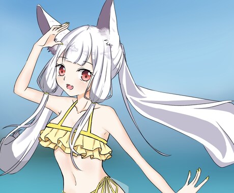アイコン、ヘッダーの作成をしています 依頼に応じてのイラスト作成(要相談) イメージ2