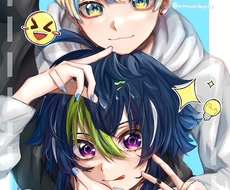 魅力的なイラストを制作します 【魅力的なキャラ制作】アイコン・立ち絵・一枚絵等幅広く対応◎ イメージ1