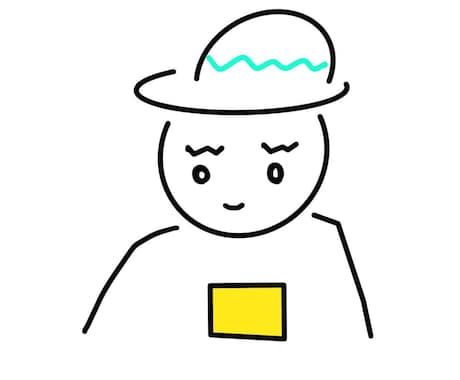 あなたにあった独特なアイコンを描きます 独特なタッチのシンプルな似顔絵 イメージ2