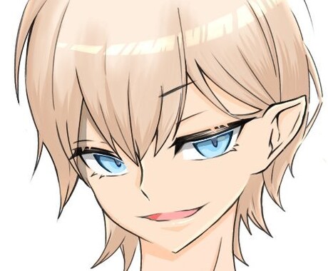 ゆるキャラ・アイコンイラスト作成して×ます アイコンイラスト作成・クール系女の子・男の子 イメージ2