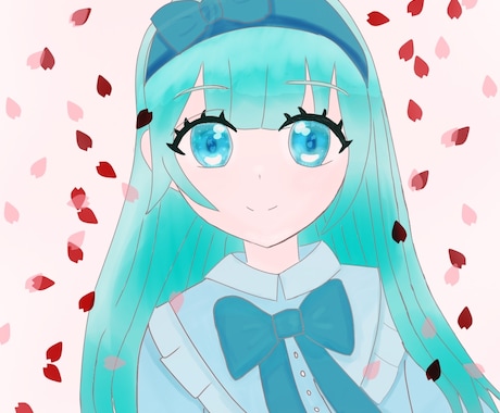 ゆる可愛い／キラキラSNSアイコン・立ち絵描きます ふんわり可愛い“あなたの理想”を形にします イメージ1