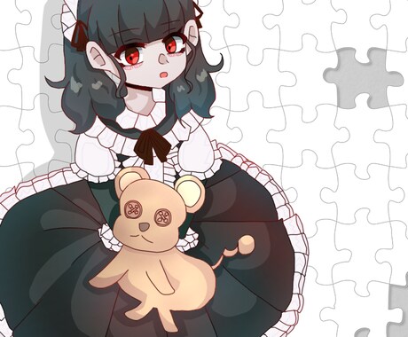 可愛い女の子を描きます 胸ら辺から全身まで承ります、ラフ等も無制限となっています イメージ1