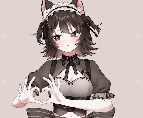 1枚絵や、歌ってみた動画用イラスト等を制作します 透明感のある飴玉の様なイラストを作成します！ イメージ2