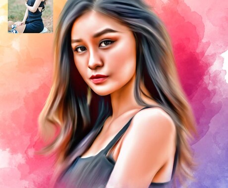 あなたの写真から素敵な似顔絵を描きます 素敵なイラストでお友達と差別化しませんか？ イメージ2