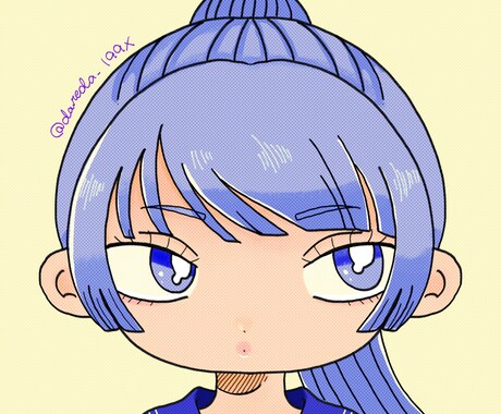 POPで可愛い似顔絵アイコン描きます イメージ1