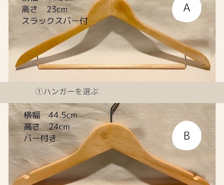 トールペイント作品　手描きデザインの木製ハンガー5本セット 4962959116453.jpg