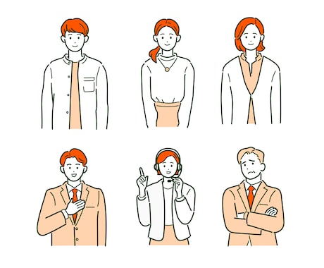 シンプルでわかりやすいイラストを制作します ビジネス・保険・教育・金融など幅広い用途に対応します イメージ2