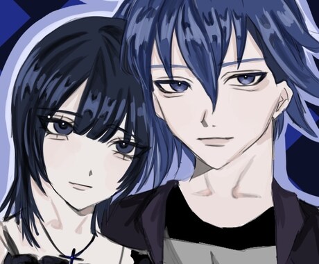 イラストや夢絵、推しのイラストを描きます 推しや夢絵など主様の特徴合わせ書かせていただきたいです イメージ2