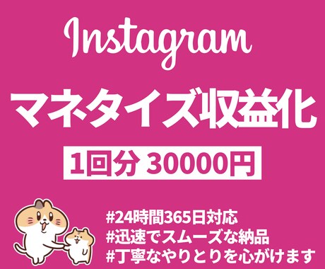 インスタアフィリエイトのマネタイズをコンサルします あなたのアカウントで1度アフィ売上を作ってみませんか？ イメージ1