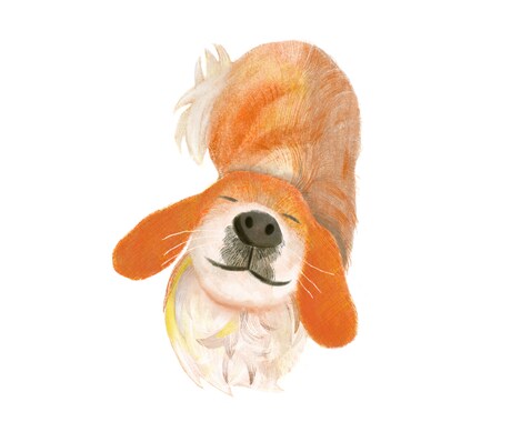 3ポーズ3枚あなたのペットの絵を描きます 動物 リクエスト背景入可能 ペット絵 うさぎ 犬 猫 小動物 イメージ1