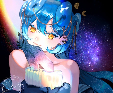 イラスト全般受付けます アイコンサムネキャス画MV等にどうぞ イメージ2