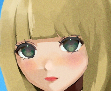 画像の絵柄でアイコン描きます 女の子得意です。美少女のかわいい絵を描きます。 イメージ1