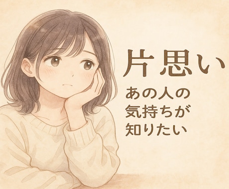 私の事どう思ってるの？タロットカードで占います 気になるあの人の気持ち、2人の近未来が知りたいあなたにお届け イメージ1