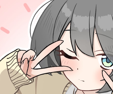 実績あり　可愛いイラストを制作します ふんわり可愛いアニメ塗り一枚絵を丁寧に描きます イメージ1