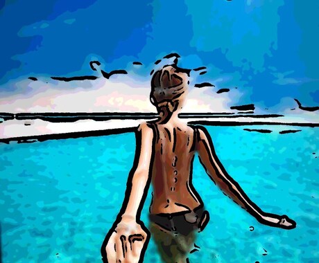あなたの好きな風景の絵を描きます ぼんやりした風景画がほしいときに イメージ2
