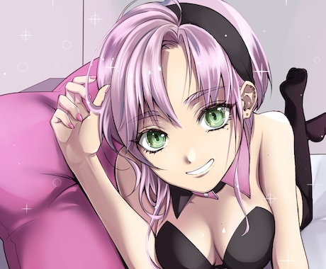 Twitterなどのアイコン描きます 色鮮やか・アニメ塗り・メイク好きなイラストで~* イメージ2