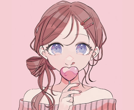 低価格・商用可！透明感ある女の子描きます イメージ1