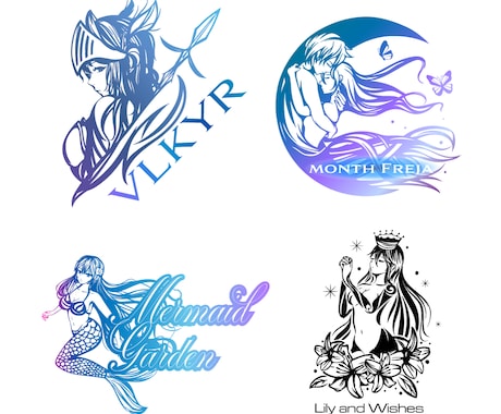 パッと見て伝わるかっこいいイラストロゴ作ります 洗練された線画で描くチーム・商品パッケージ・ブランドマーク イメージ2