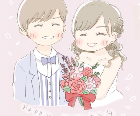 写真から淡いタッチでご家族お子様のイラスト描きます オプションにてお急ぎ対応可能です! イメージ1
