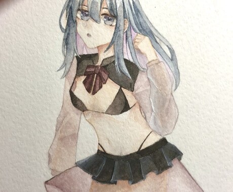 アナログ特有の温もりのあるイラストを描きます イメージ1