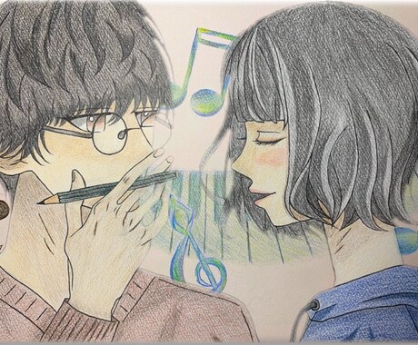 模写もオリジナルも描きます 色鉛筆での模写・イラストデザイン | ココナラ