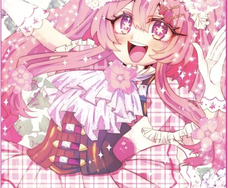 イラストお描きします 待ち受けやSNS用、表紙や動画用などに！ イメージ1