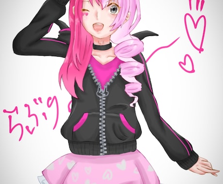 かわいい系のイラストをかきます アイコンやヘッダー、商用目的等、使用方法はご自由にどうぞ！ イメージ2
