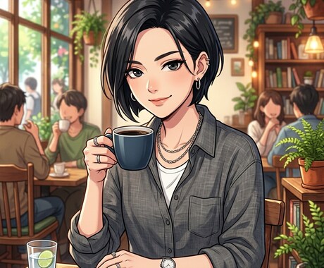 ボイス有り☆★あなたと本音で楽しくお喋りをします カフェでお喋りをするように、私と本音でお話ししませんか？ イメージ1