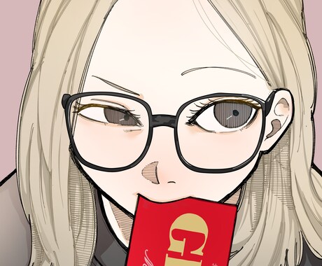 アニメ塗りでキャッチーで目立つイラストを描きます 商用利用可能のイラストを作成します イメージ2