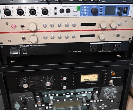 超高級スタジオ機材で丁寧に楽曲Mixします スタジオクラスのスピーカー、機材を用いて楽曲をMixします！ イメージ2