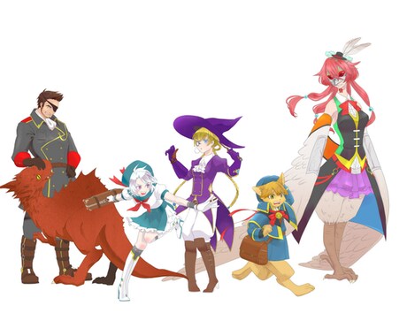 絵をかきます イメージを形に　出来たらいいな イメージ2