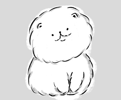 動物・ペットのほんわかイラストを描きます ペットやお好きな動物をゆるふわタッチで描きます＊ イメージ2
