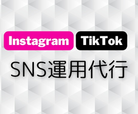 instagram◎tiktok◎運用代行します 女性チームによるSNS運用代行(1ヶ月)SNSマーケティング イメージ1