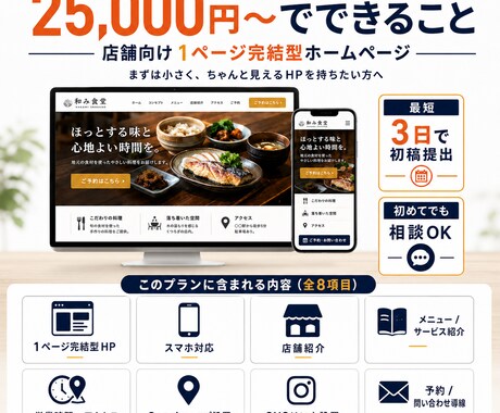 飲食店経営者×AI 勝てるホームページ作ります 現場をわかってる経営者が最新AIで売れるホームページ製作 イメージ2