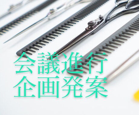 会議の進行方法、企画の具体化が明確になります 会議や企画を任されている美容業界全ての幹部にオススメです イメージ1