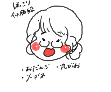 育児垢やブログに！ほっこり優しい似顔絵描きます イメージ1