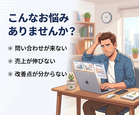 LP・HPをAI分析で改善提案します AI分析でLP・HPを改善し、売上UPへ具体提案 イメージ2
