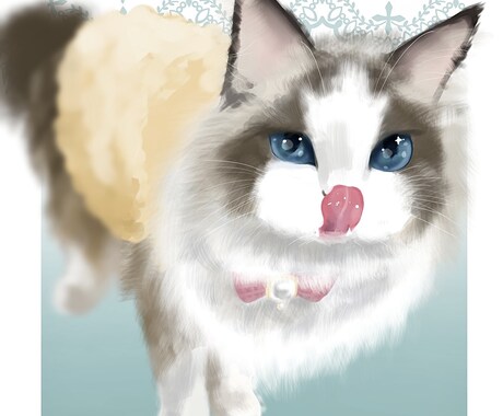 あなたの大好きなペットの絵を描きます 可愛い家族の絵はいかがですか？ イメージ2