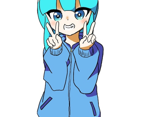 ラフなキャラクターイラストを描きます 本当にラフなイラストだけ描きます イメージ1