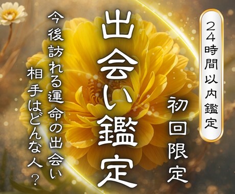 出会い鑑定｜あなたの運命の人を霊視で導きます どんな人？出会いの時期は？結婚の可能性は？ イメージ1