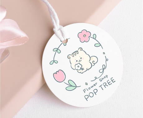 シンプルでかわいい手書きロゴを作成します 【5名様限定価格】カフェやサロンのショップカードにおすすめ♪ イメージ2