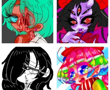 アイコン描きます SNSで使えるアイコンを作成します！ イメージ1