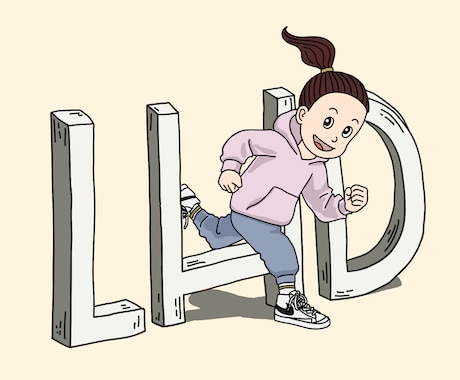 ペン、水彩画でイラストを描きます 人物、動物、建物など、オシャレでかっこよく、かわいく描きます イメージ2
