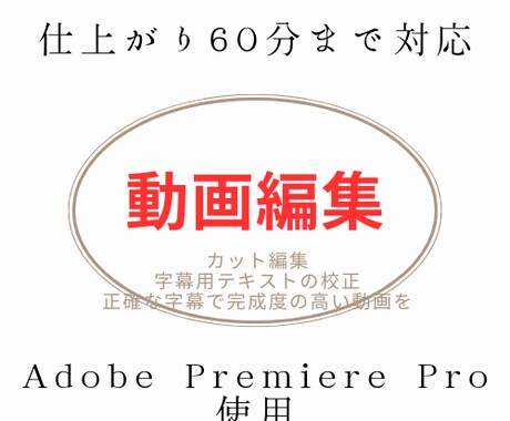 動画編集・字幕用テキスト校正します 誤字・脱字のない完成度の高い動画にしましょう イメージ1