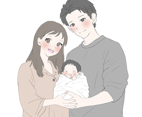 即対応◎！レトロなアニメ風似顔絵描きます 記念日・SNSアイコン・プレゼントなどにいかがですか？ イメージ2