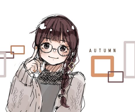 正方形のイラストアイコン作ります 好みに合わせたデザインでお作りします。 イメージ2