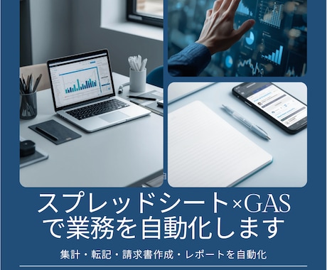 Googleスプレッドシートを自動化します 面倒な集計・入力作業を自動化します イメージ1