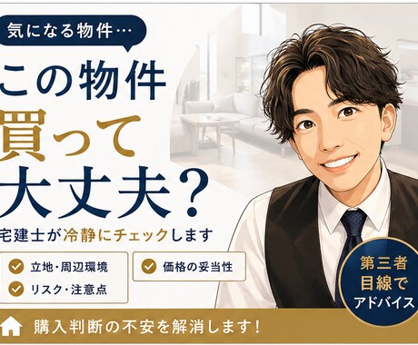 担当に聞けない不動産の本音答えます 売り込みなしで本音だけ伝えます イメージ1