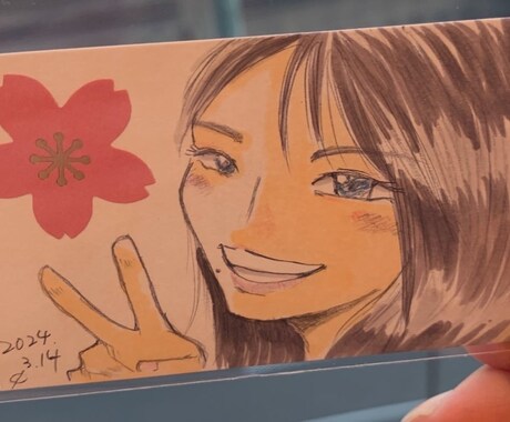写真から似顔絵を描きます アナログの味わいが好きな方必見！ イメージ2