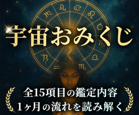宇宙おみくじ霊視で1ヶ月の流れと転機を視抜きます 期間限定価格｜恋愛仕事金運人間関係を深層から読み波動調整 イメージ2